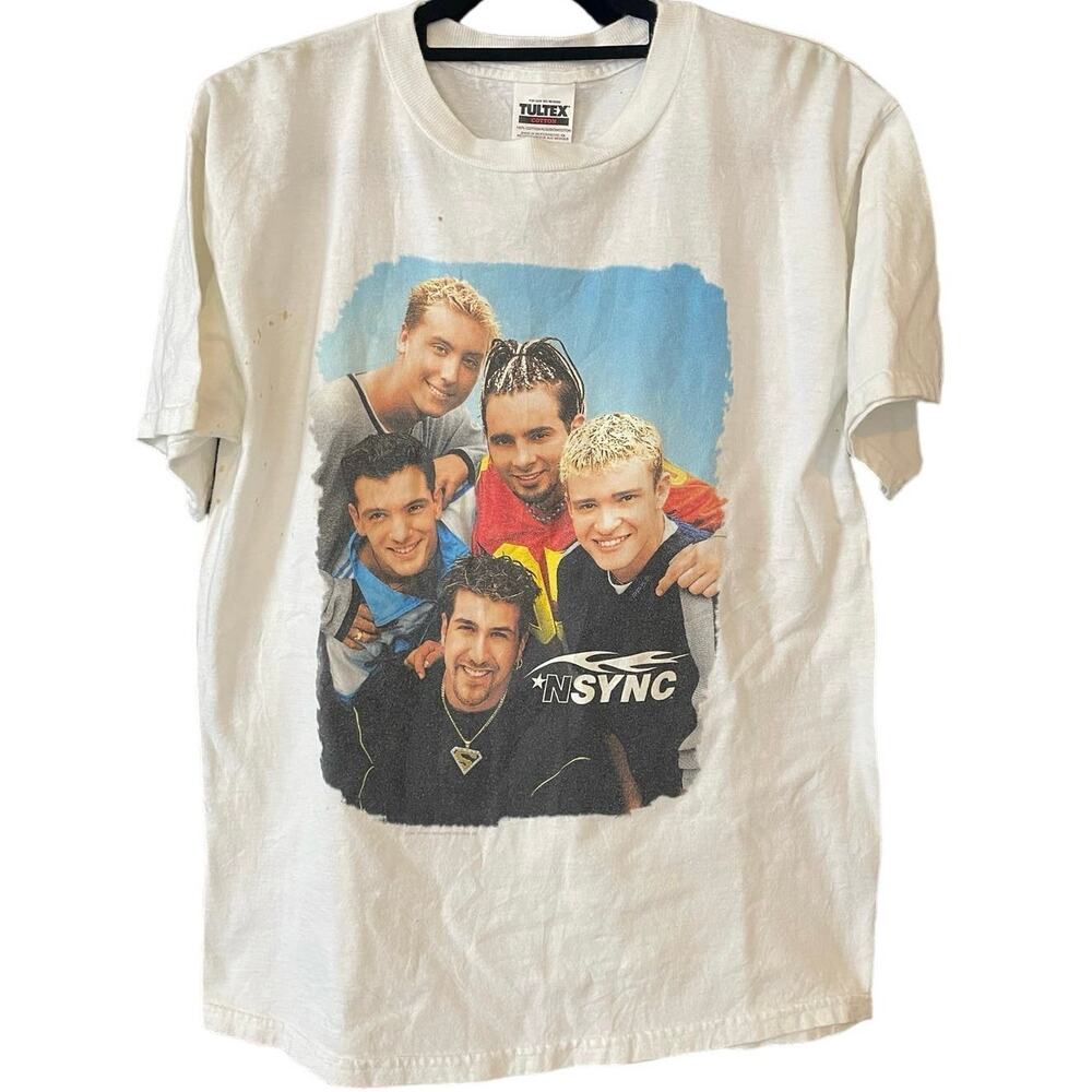 Vintage 90s *NSYNC 1998 Boy Band Shirt Adult Medium